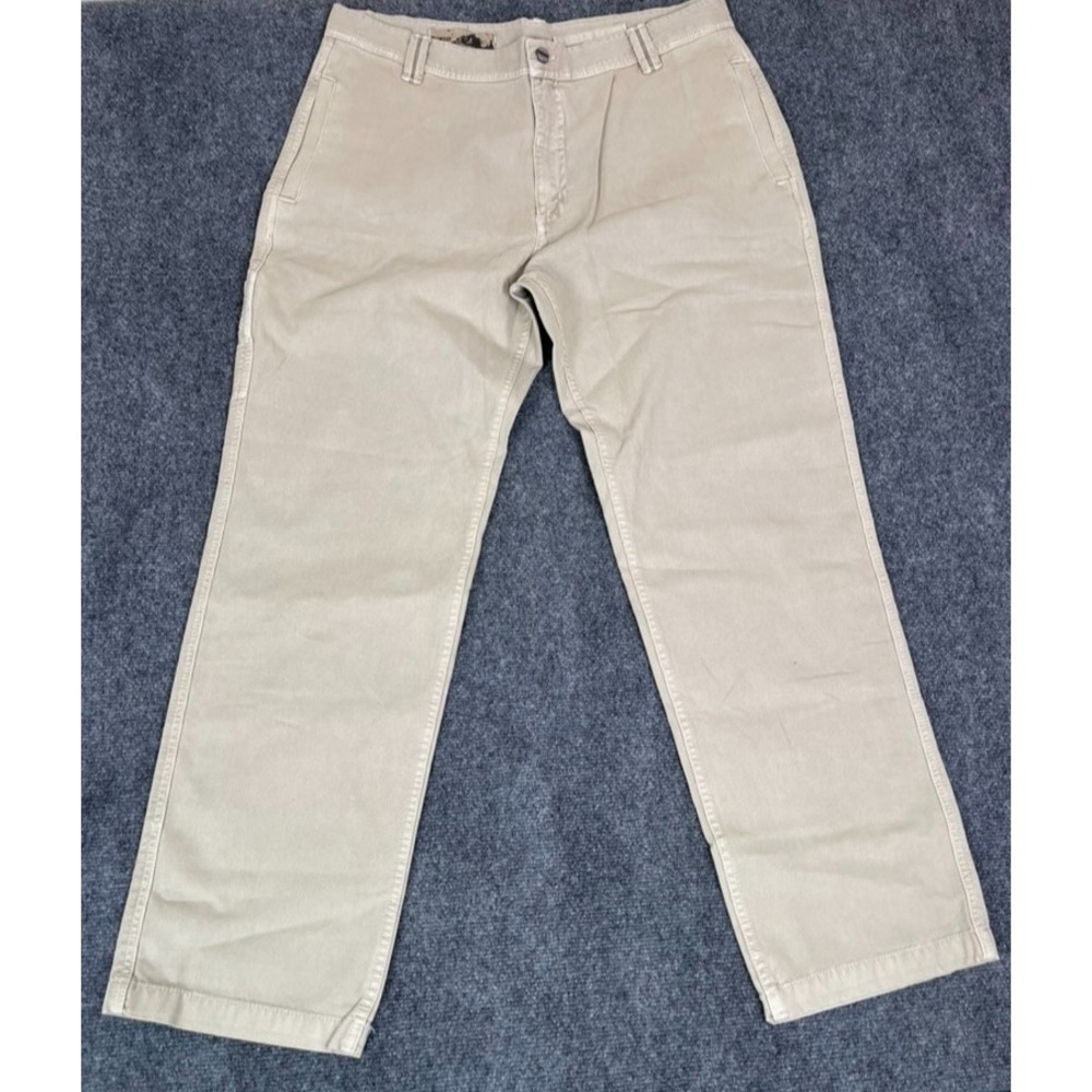 Gramicci Mens Beige Outdoor Casual Straight Leg Cargo Pants Cotton Size 38 - Picture 1 of 12